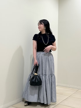 Hori.Aさん(レディース・158cm)の夏コーディネート