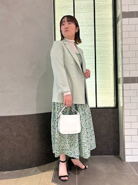 Hori.Aさん（レディース・158cm）の春コーディネート