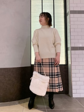 Hori.Aさん(レディース・158cm)の冬コーディネート