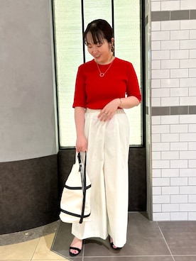 Hori.Aさん（レディース・158cm）の夏コーディネート