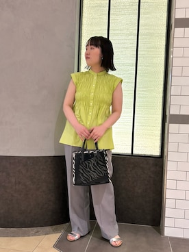 Hori.Aさん（レディース・158cm）の夏コーディネート