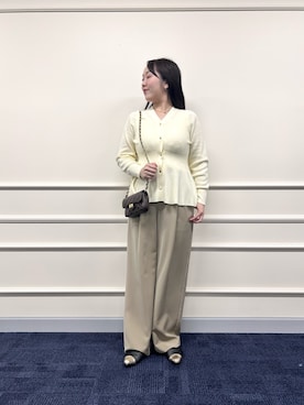 「grace grace （グラスグラス）のアイテム」を使った、Hori.Aさん（レディース・158cm）の秋コーディネート