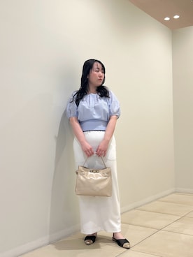 「grace grace （グラスグラス）のアイテム」を使った、Hori.Aさん（レディース・158cm）の夏コーディネート