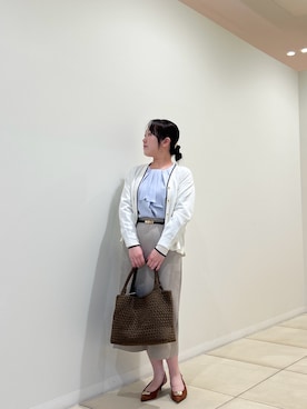 「NOLLEY’S（ノーリーズ）のアイテム」を使った、Hori.Aさん（レディース・158cm）の秋コーディネート