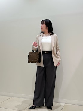 Hori.Aさん（レディース・158cm）の春コーディネート