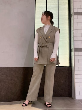 Hori.Aさん（レディース・158cm）の冬コーディネート