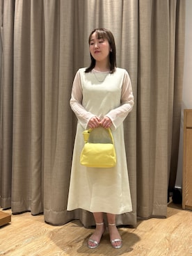 「NOLLEY’S（ノーリーズ）のストラップサンダル（サンダル）」を使った、Hori.Aさん（レディース・158cm）の春コーディネート