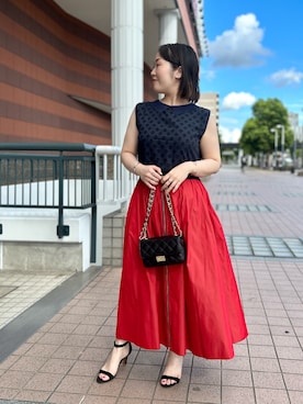 Hori.Aさん（レディース・158cm）の夏コーディネート