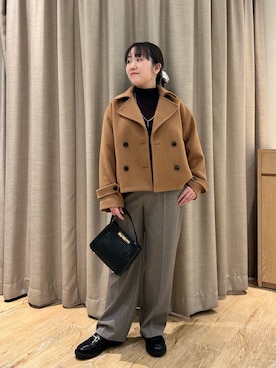 Hori.Aさん（レディース・158cm）の冬コーディネート