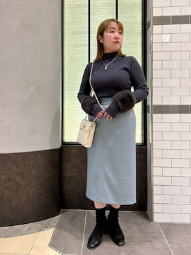 Hori.Aさん（レディース・158cm）の冬コーディネート