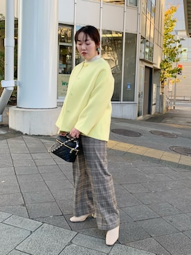 Hori.Aさん（レディース・158cm）の冬コーディネート