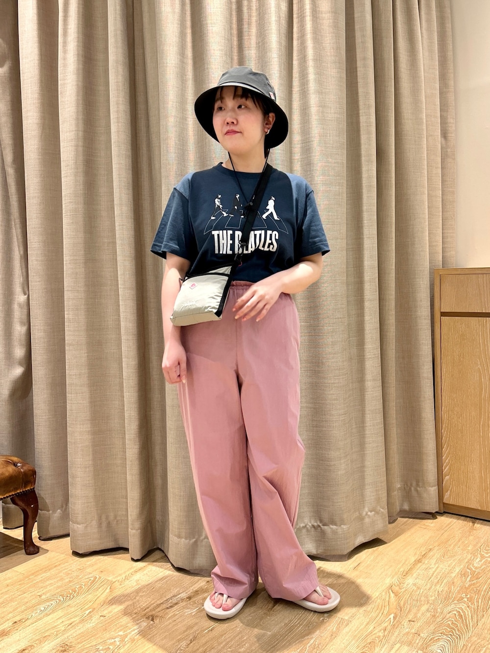 DANTON/ダントン】CHARTRES ミニサコッシュを使った人気ファッション