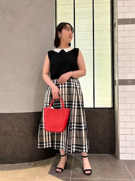 Hori.Aさん（レディース・158cm）の夏コーディネート