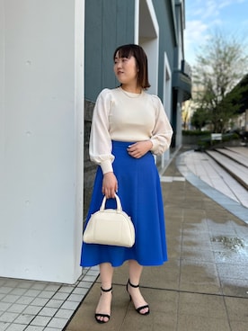 「ボストンバッグ」｜Hori.Aさん（レディース・158cm）の春コーディネート