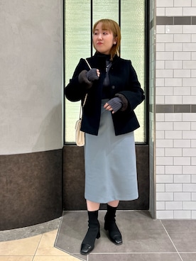 Hori.Aさん（レディース・158cm）の冬コーディネート