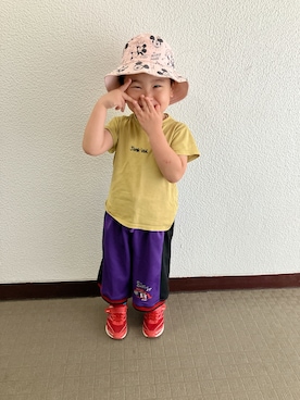 「アイテム（トップス）」を使った、りんちゃんのさん（キッズ・100cm）の夏コーディネート