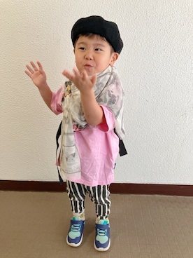 りんちゃんのさん（キッズ・100cm）の秋コーディネート