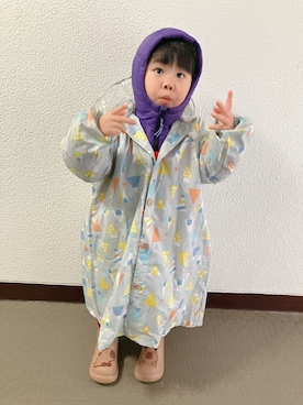 「MARKEY'S（マーキーズ）のアイテム」を使った、りんちゃんのさん（キッズ・100cm）の冬コーディネート