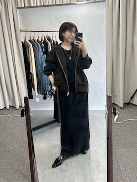 「アイテム（パーカー）」を使った、ｍｉｎａｍｉさん（レディース・160cm）の夏コーディネート