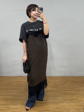 minamiさん(レディース・160cm)の夏コーディネート