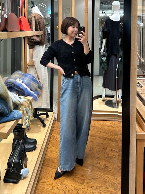 MONN モン　OKAYAMAベーシックデニム　36サイズ　リヴドロワ MONN.:.(モン)】OKAYAMAベーシックデニム | RIVE DROITE