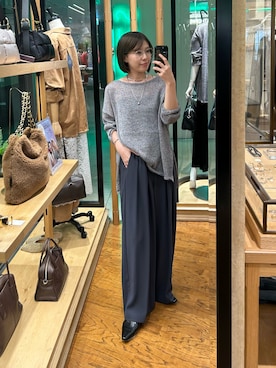 「アイテム（チョーカー）」を使った、ｍｉｎａｍｉさん（レディース・160cm）の夏コーディネート