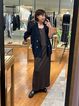 「アイテム（テーラードジャケット）」を使った、ｍｉｎａｍｉさん（レディース・160cm）の夏コーディネート
