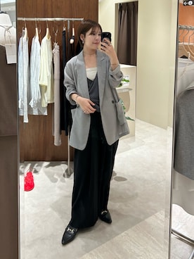 「オフィス」｜ｍｉｎａｍｉさん（レディース・160cm）の春コーディネート