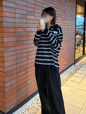 「Kastane（カスタネ）のアイテム（ニット/セーター）」を使った、kkkkさん（レディース・163cm）の秋コーディネート