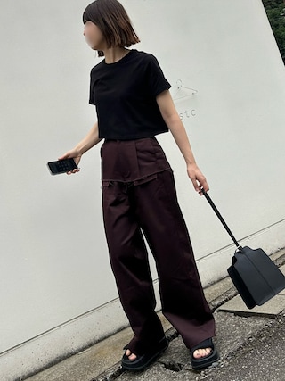 さき★美品★Knuth Marf ワンハンドル　アクセントバッグ Knuth Marf（クヌースマーフ）の「【Knuth Marf】ワンハンドル