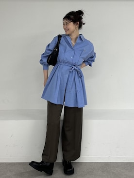 「アイテム（パンツ）」を使った、yuiさん（レディース・167cm・20代）の秋コーディネート