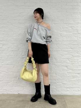 「アイテム（スウェット）」を使った、yuiさん（レディース・167cm・20代）の秋コーディネート