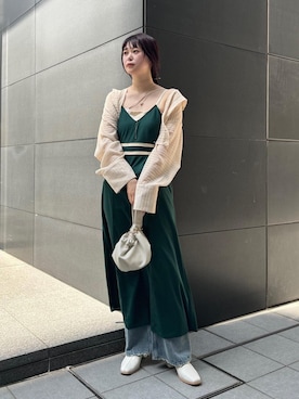 「チェーンバッグ」｜yuiさん（レディース・167cm・20代）の夏コーディネート