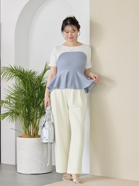 「VIS（ビス）のアイテム」を使った、yuiさん（レディース・167cm）の春コーディネート