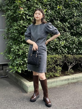 「アイテム（ワンピース/ドレス）」を使った、yuiさん（レディース・166cm・10代）の夏コーディネート