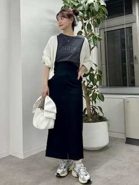 「オイリー」｜yuiさん（レディース・167cm）の冬コーディネート