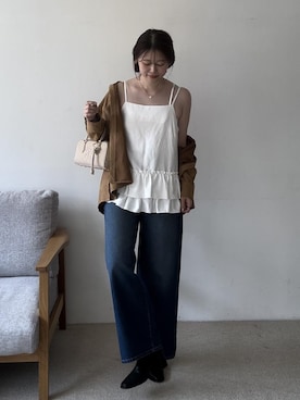 「VIS（ビス）のアイテム」を使った、yuiさん（レディース・167cm）の秋コーディネート