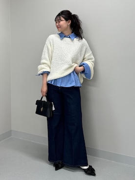 「POLO BCS（ポロ ビーシーエス）のアイテム」を使った、yuiさん（レディース・167cm）の秋コーディネート