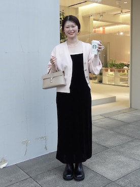 「VIS（ビス）のアイテム」を使った、yuiさん（レディース・167cm）の秋コーディネート