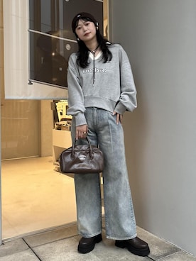 「アイテム（スウェット）」を使った、yuiさん（レディース・167cm・20代）の秋コーディネート