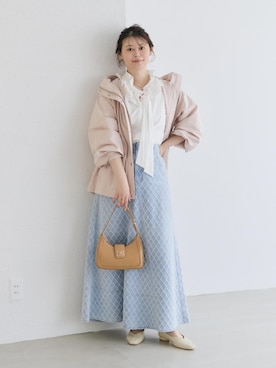 「VIS（ビス）のアイテム（バッグ）」を使った、yuiさん（レディース・167cm）の春コーディネート