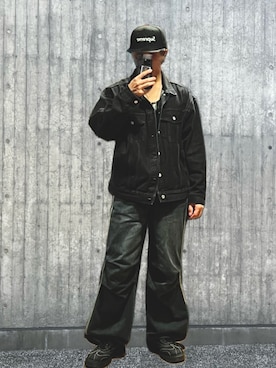 「Theater code（シアターコード）のアイテム」を使った、　Taleさん（メンズ・172cm）の秋コーディネート