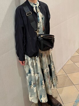 「MELANGE（メランジェ）のアイテム」を使った、sora0701haruさん（レディース・162cm）の春コーディネート