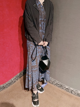 「MELANGE（メランジェ）のアイテム」を使った、sora0701haruさん（レディース・162cm）の春コーディネート