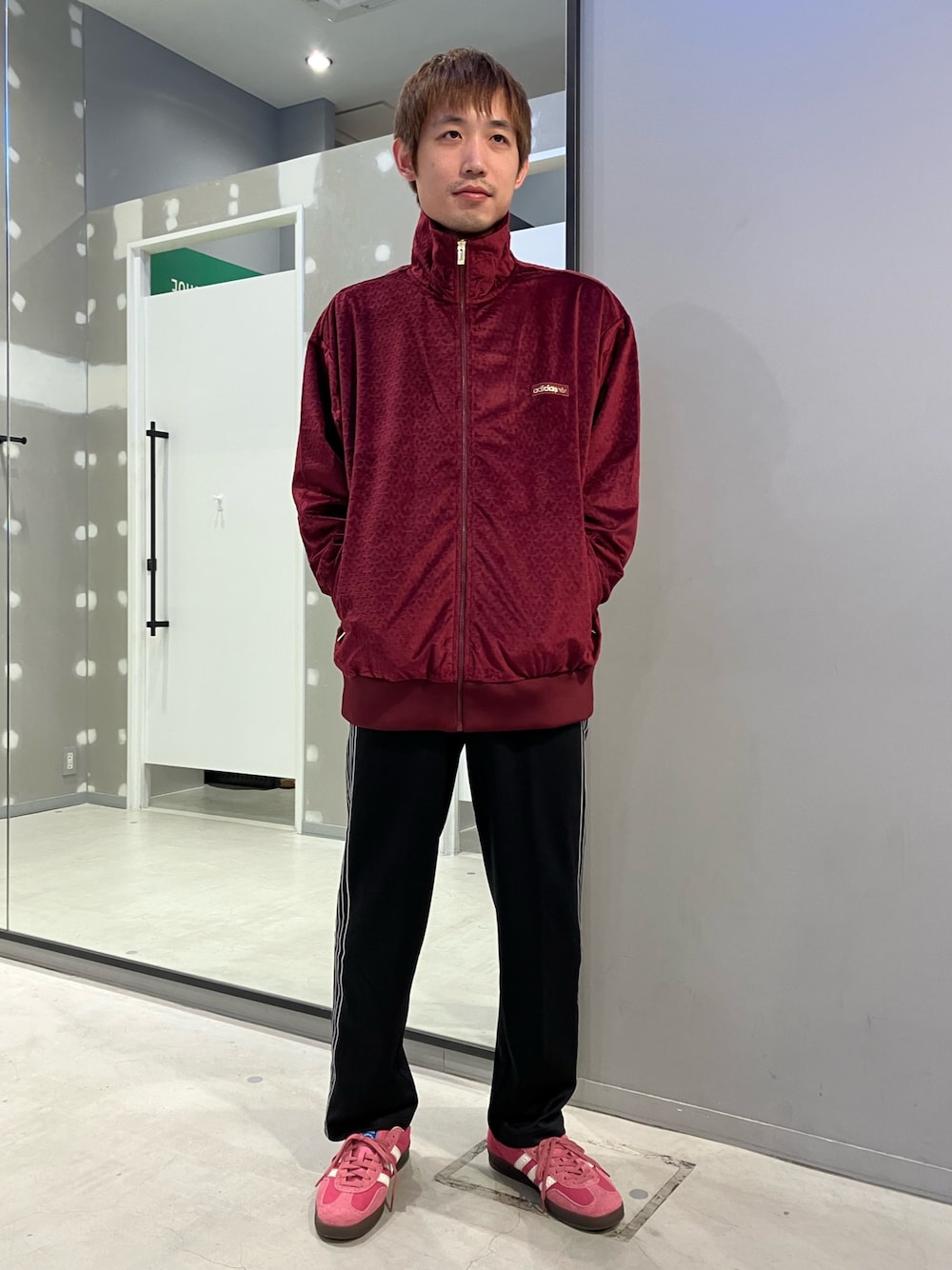 Mono トラックトップ、アウトライントレフォイル ファイヤーバード