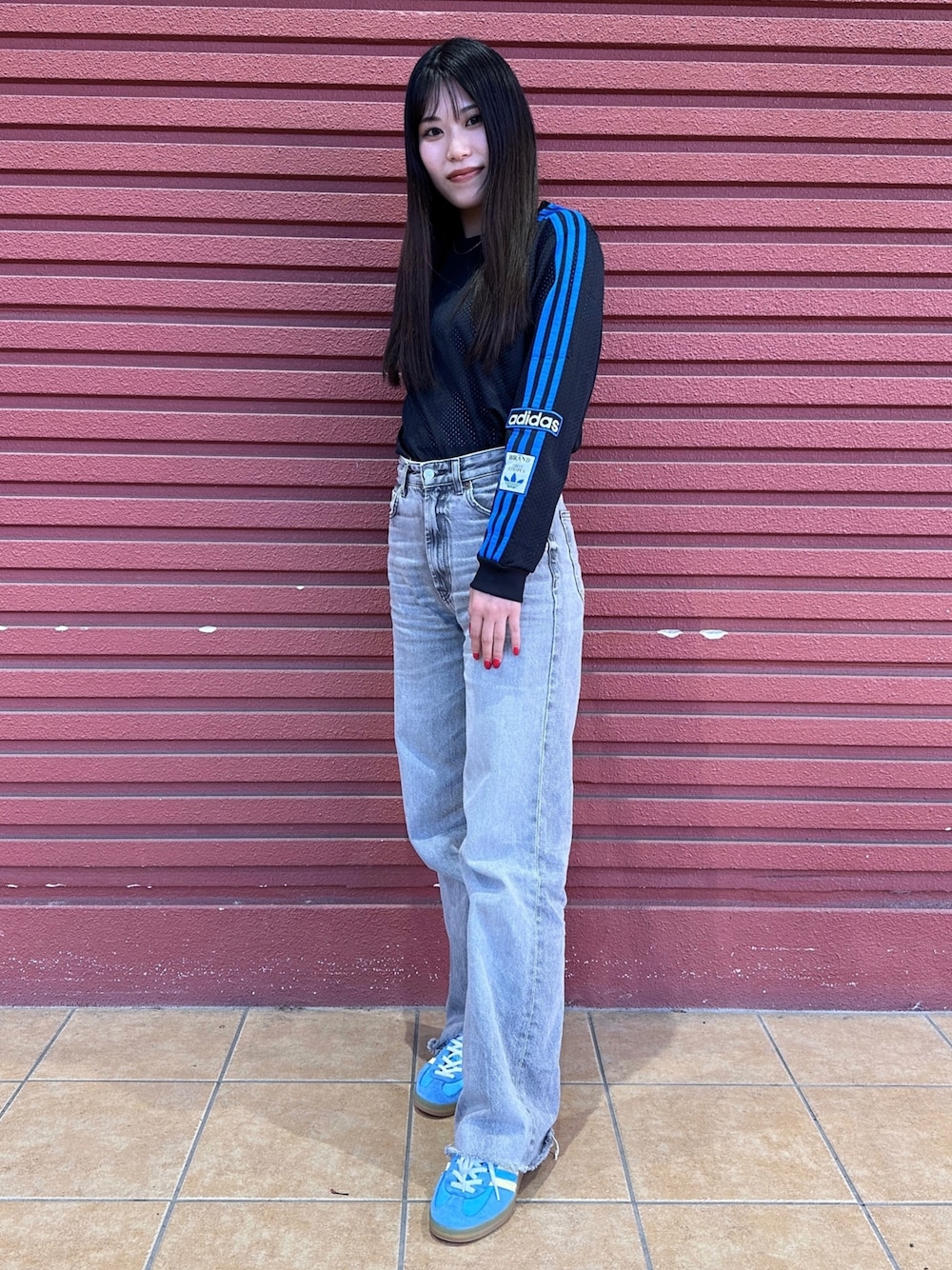 売れ筋商品|||スタイルアンドコー カットソー レディース  Industrial Blue Combo Style & Co. Womens Tops in Womens Tops - Walmart.com