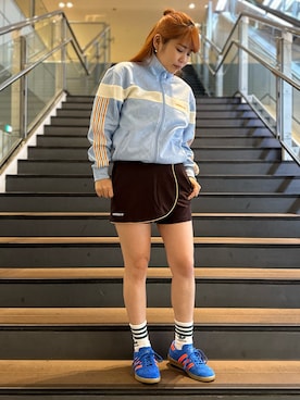 「スコート」｜mikuさん（レディース・153cm）の夏コーディネート