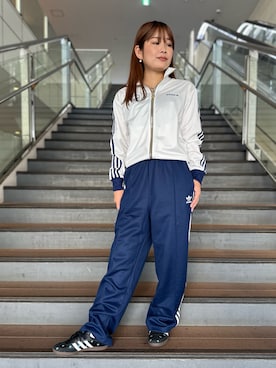 「adidas（アディダス）のサンバ OG / Samba OG / アディダスオリジナルス adidas Originals（スニーカー）」を使った、mikuさん（レディース・153cm）の秋コーディネート