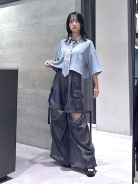 「HARE（ハレ）のアイテム（アクセサリー）」を使った、ぽんさん（レディース・154cm）の夏コーディネート