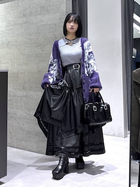 「HARE（ハレ）のアイテム（タンクトップ）」を使った、ぽんさん（レディース・155cm）の秋コーディネート